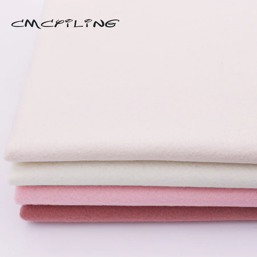 CMCYILING 4 шт./партия, 45*55 см, мягкая фетровая ткань для детей, Рукоделие, сделай сам, шитье кукол, рукоделие, толщина 1,2 мм, полиэфирная ткань