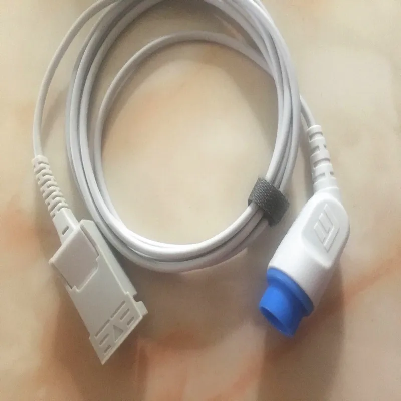 Бесплатная доставка Совместимость для Шиллер вокруг Pin 12 к DB9 гнездовой разъем Spo2