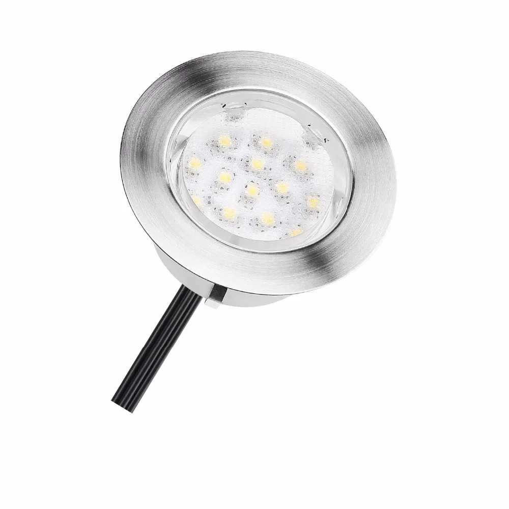 Фото Sturdy Waterproof Best Outdoor Lights for Patio Recessed Led Deck Lighting Floor Lamp Design Step Room Decor 6pcs/set B108-6 №3