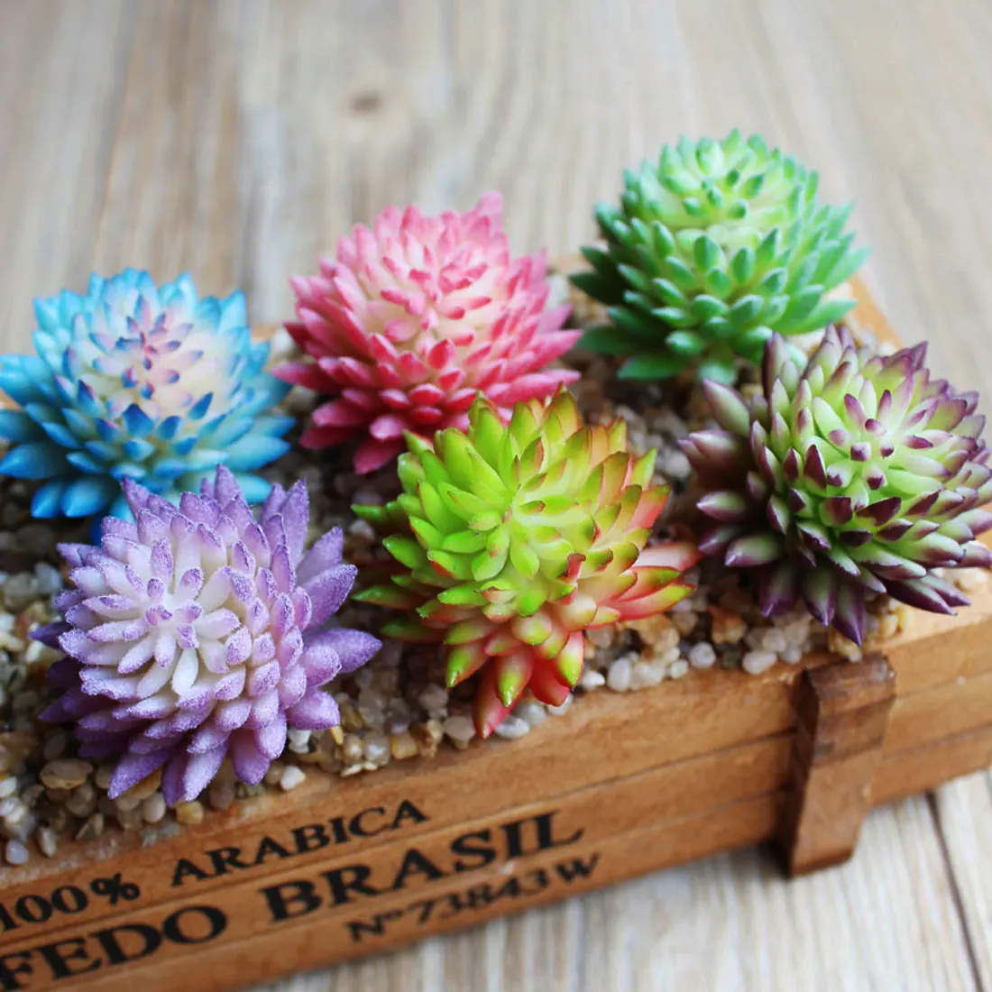 Новое поступление цветочное украшение для дома ПВХ растительный сад миниатюрный