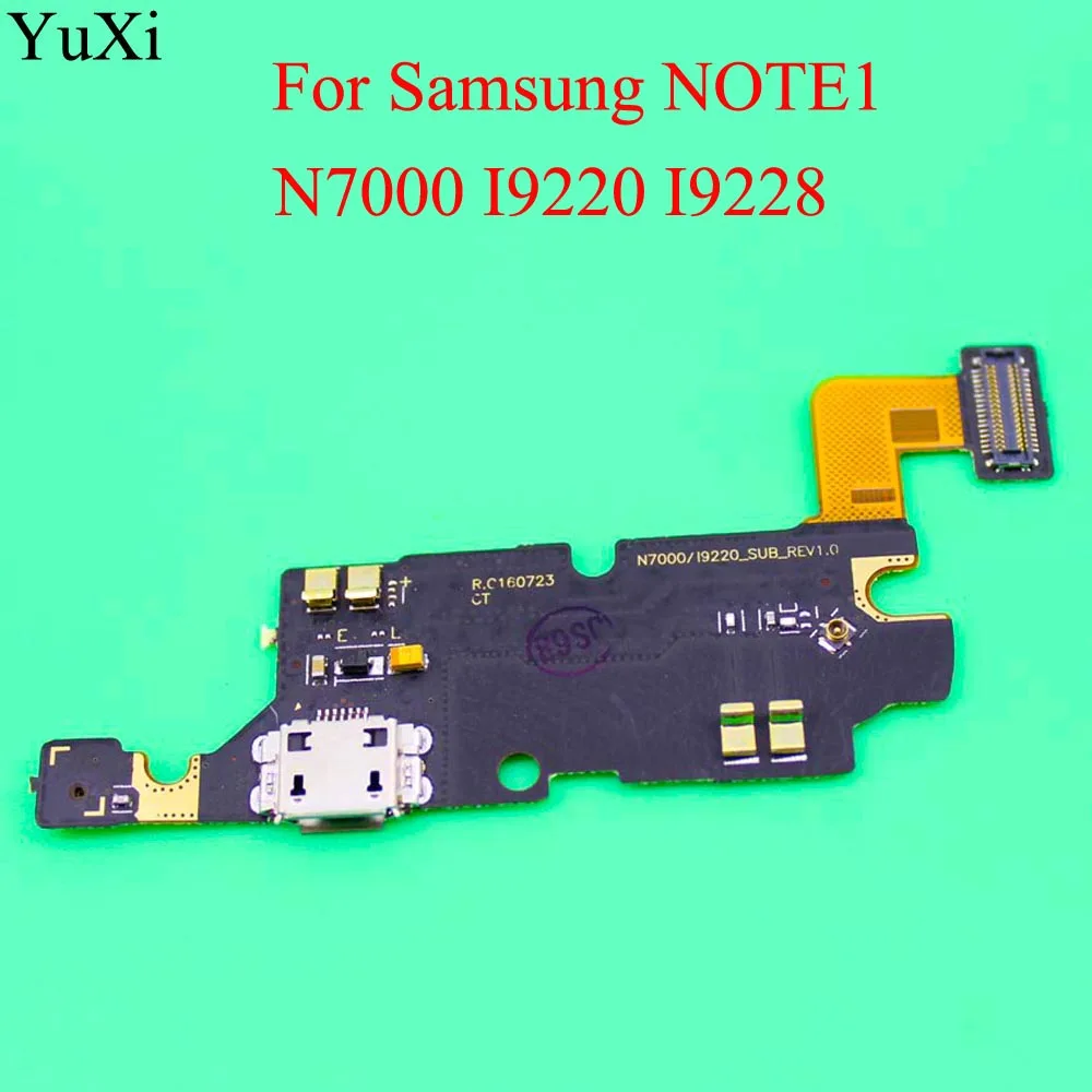 Новинка док разъем USB для зарядного устройства YuXi Samsung Galaxy Note 1 N7000 I9220|Шлейфы