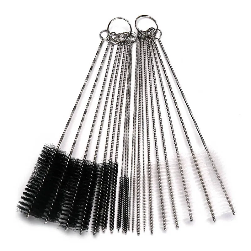 Набор нейлоновых кистей из нержавеющей стали 10 шт.|Чистящие щетки| |
