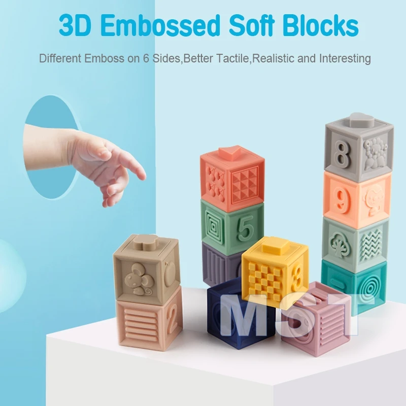 Мягкие игрушки для детей сенсорные силиконовые 3D сенсорные руки мягкие шарики детские массажные с резиновым покрытием Прорезыватели Squeeze мяч для ванной игрушки