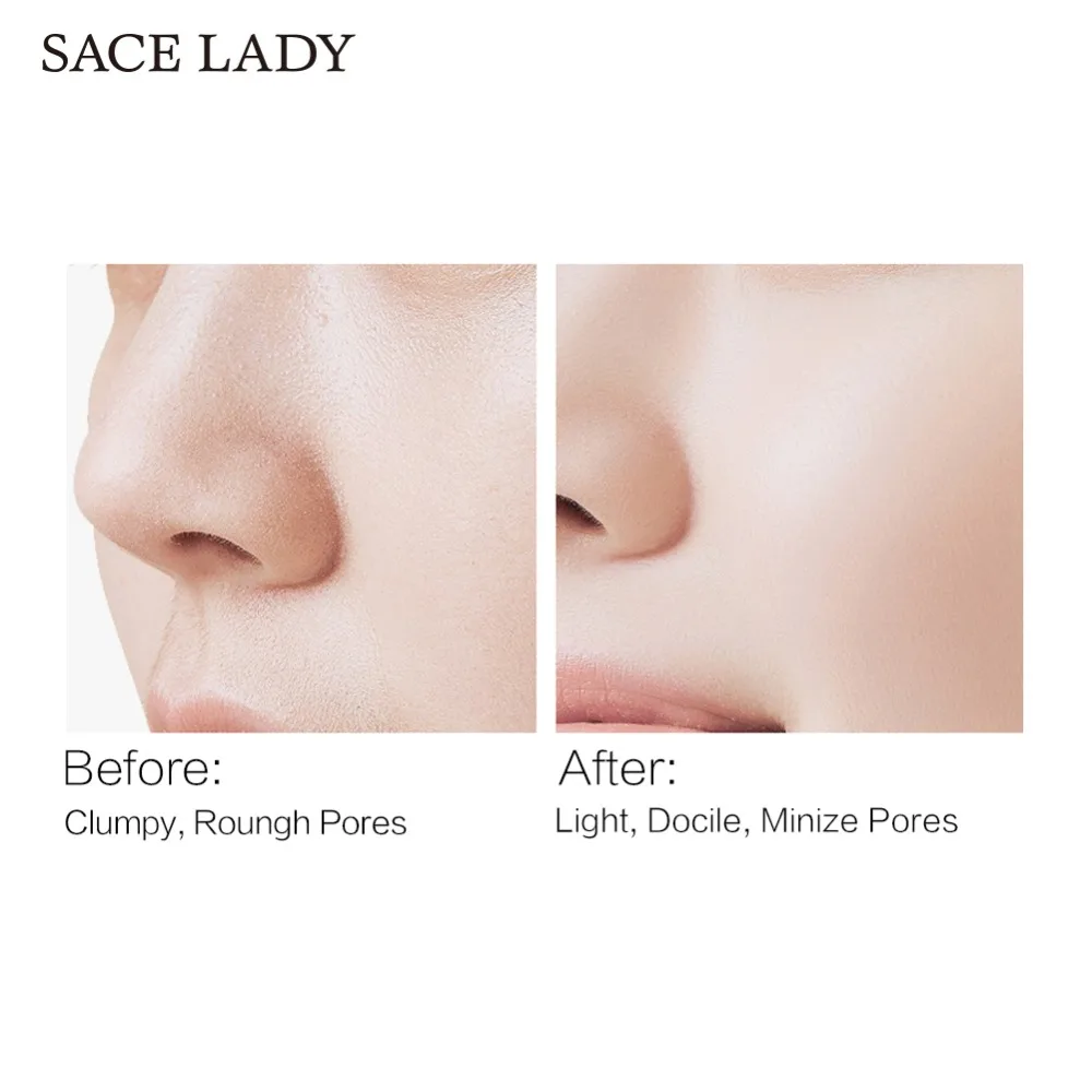 Купить 1 получить подарок SACE LADY праймер основа для макияжа невидимые поры матовая