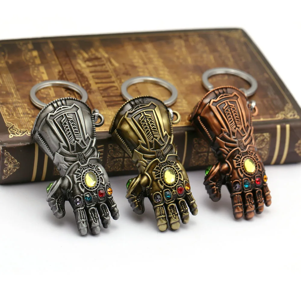 J Store Мстители 3 танос брелок Infinity Gauntlet класс бесконечной мощности chaviro для мужчин держатель сувенирные украшения