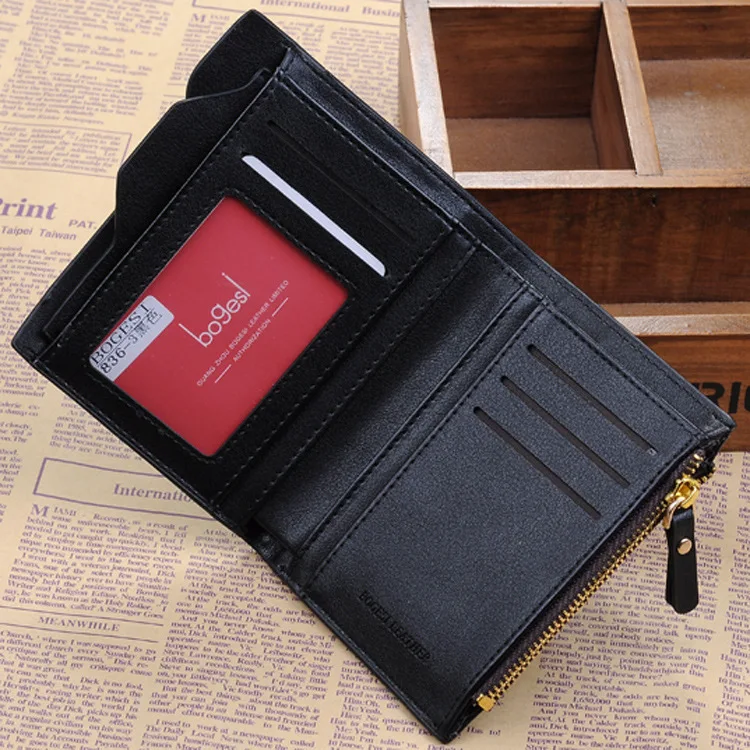 Новинка мужские кошельки известный бренд натуральная кожа мужской кошелек на