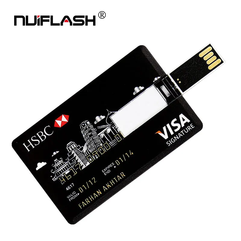 Карта памяти HSBC USB флеш накопитель с реальной емкостью 32 ГБ 64 4 8 Гб|32gb pen drive|flash drive - Фото №1