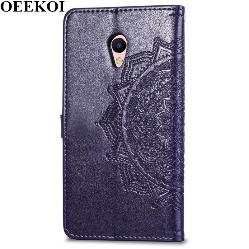 OEEKOL Datura Flower Flip Cover Leather Case for Meizu Note 9/M5S | Мобильные телефоны и аксессуары
