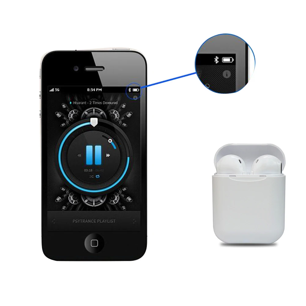 I11 TWS Bluetooth 5 0 гарнитура беспроводные мини наушники стерео звуковой эффект для