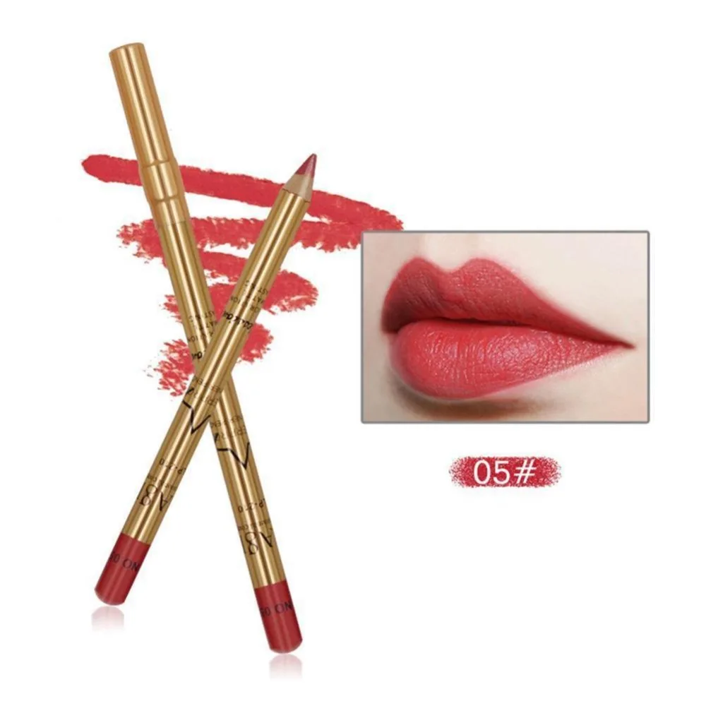 8 цветов стойкий карандаш для губ матовый водонепроницаемый карандаш для губ увлажняющие губные помады lipliner Maquillajes