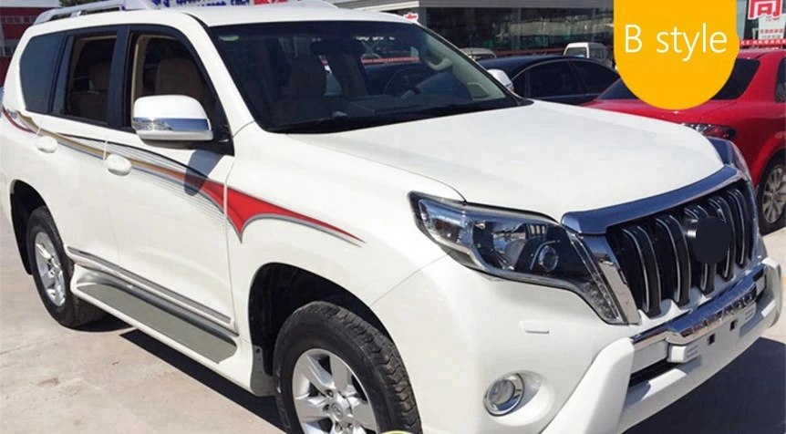 Стикер для кузова автомобиля наклейка декоративная пленка Toyota Land Cruiser Prado FJ150 LC150