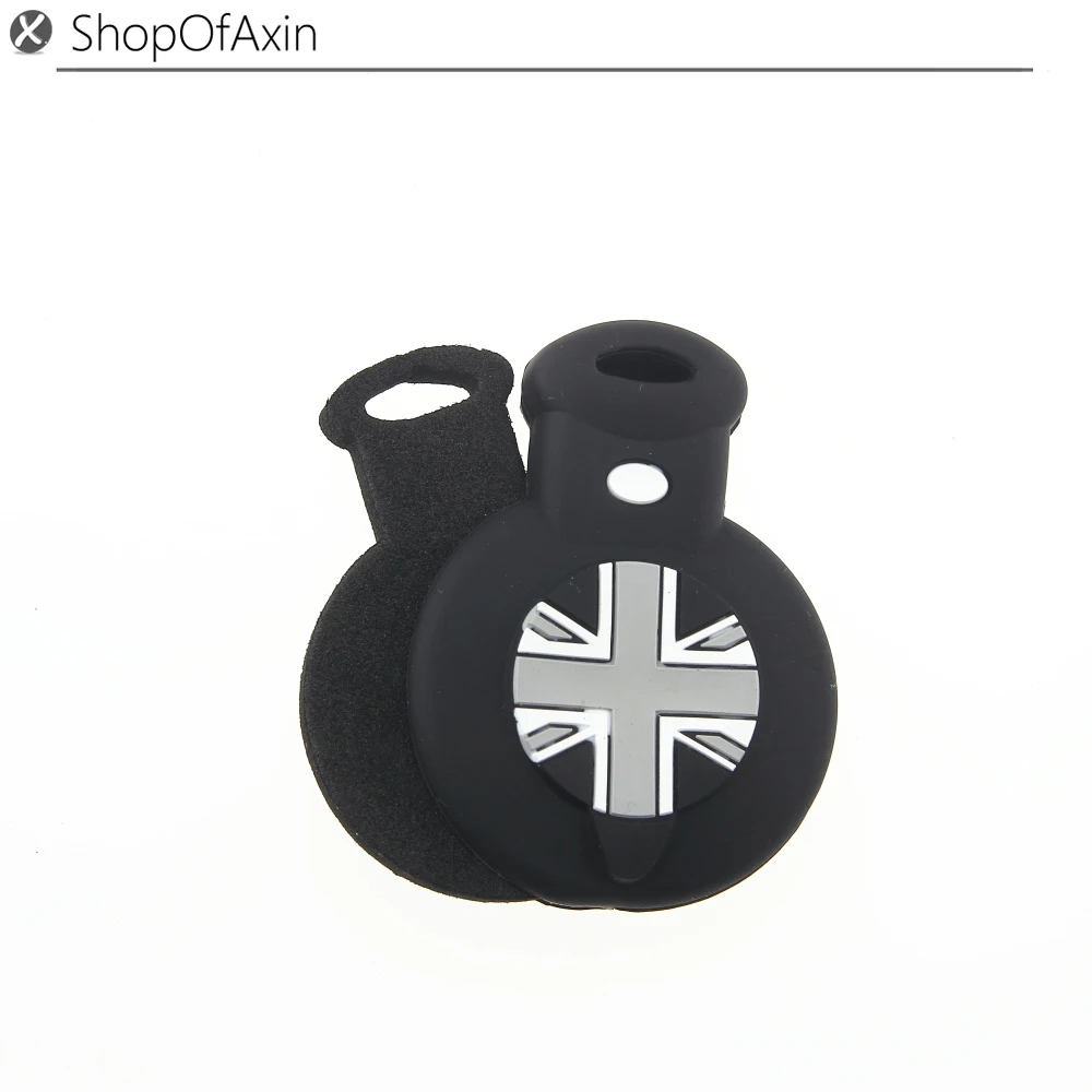 Дистанционный смарт ключ-брелок силиконовый чехол WB Union Jack для 07-15лет mini cooper clubman