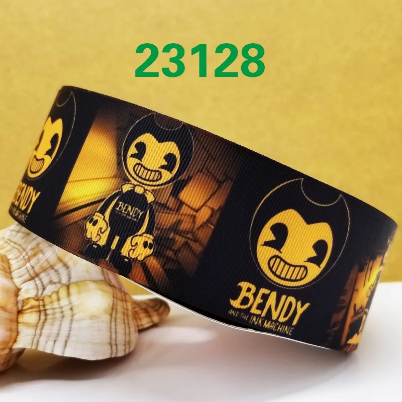 Бесплатная доставка 50 ярдов мультяшная печатная корсажная лента 22912|Ленты для