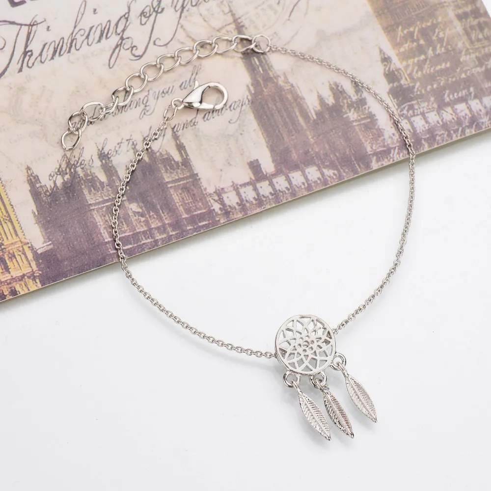 Новые модные браслеты &quotЛовец снов&quot корейский стиль для женщин Подарки Ловец