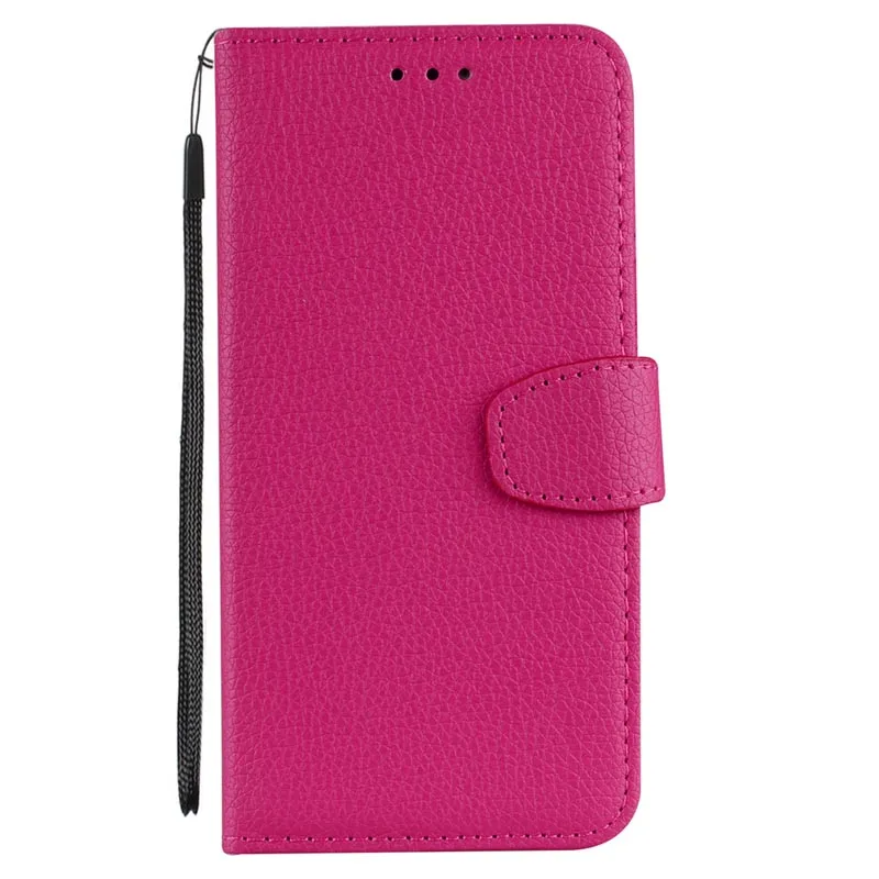 rose red Чехол с зернистой текстурой в стиле ретро для htc One M7 M8 M9 M10, кожаный бумажник с откидной крышкой, чехол для htc Desire D 626 820 530 630 628, чехол для телефона s - Цвет: rose red