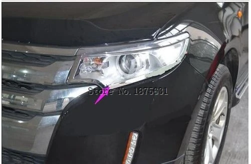 2 шт. накладка на переднюю фару из АБС пластика для ford Edge 2011 2012 2013 2014|trim|trim covertrim chrome