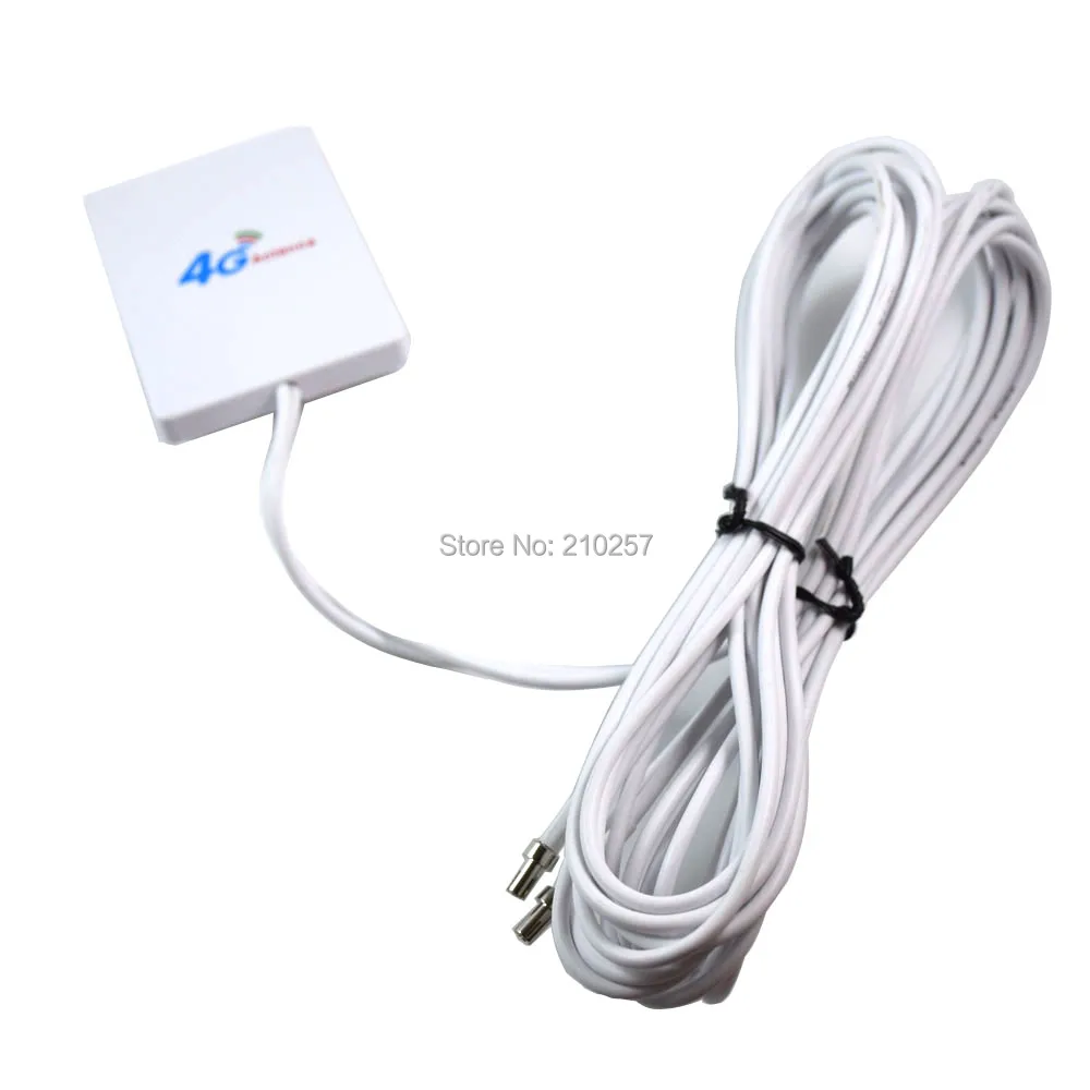 For Huawei E5375 E589 E5776 and Zte 4G Antenna Ts9 Connector High Gain 28dbi Lte Antenne | Мобильные телефоны и