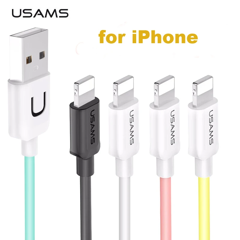 Кабель-адаптер для мобильного телефона USB iPhone iOS 2A USAMS кабель быстрой зарядки iphone