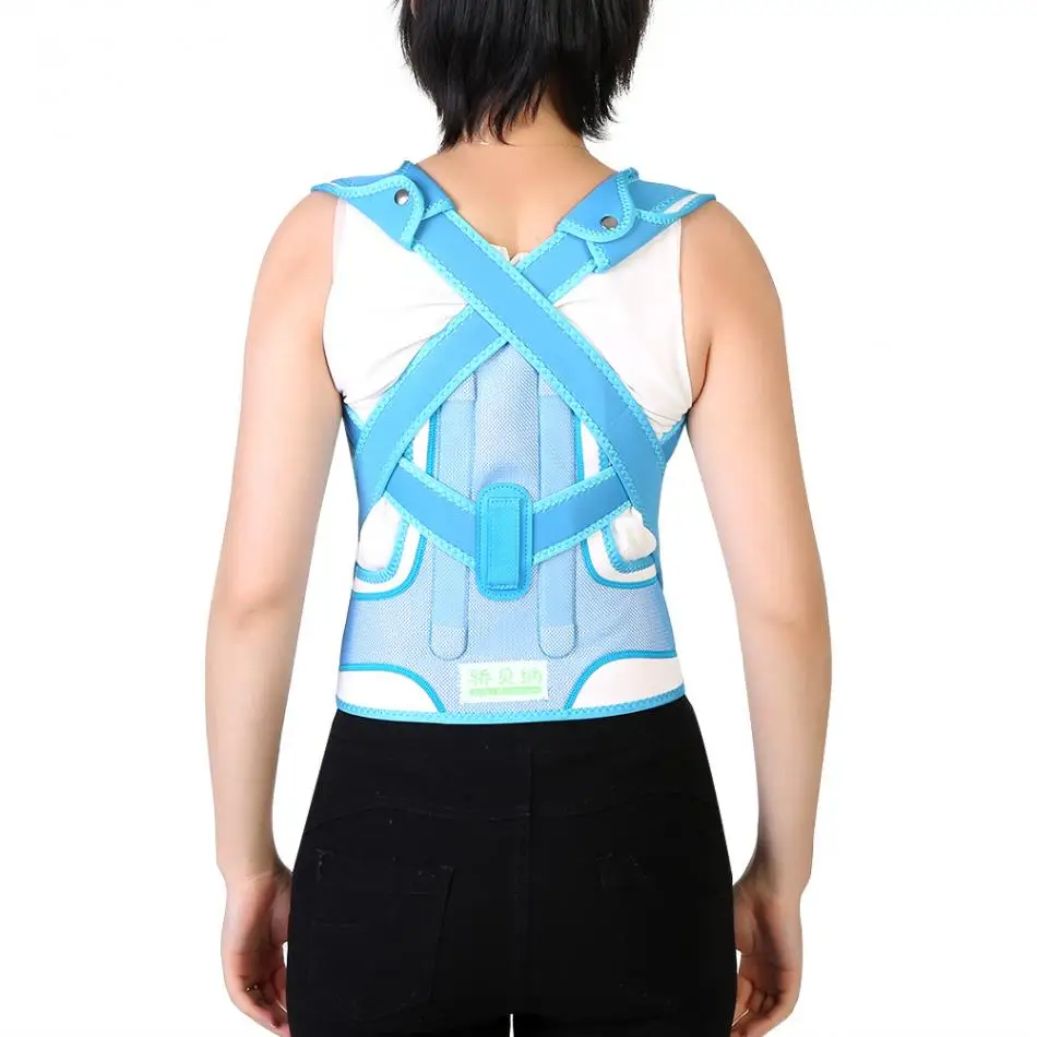 Регулируемый корсет для спины Корректор осанки терапевтический бандаж плеч и