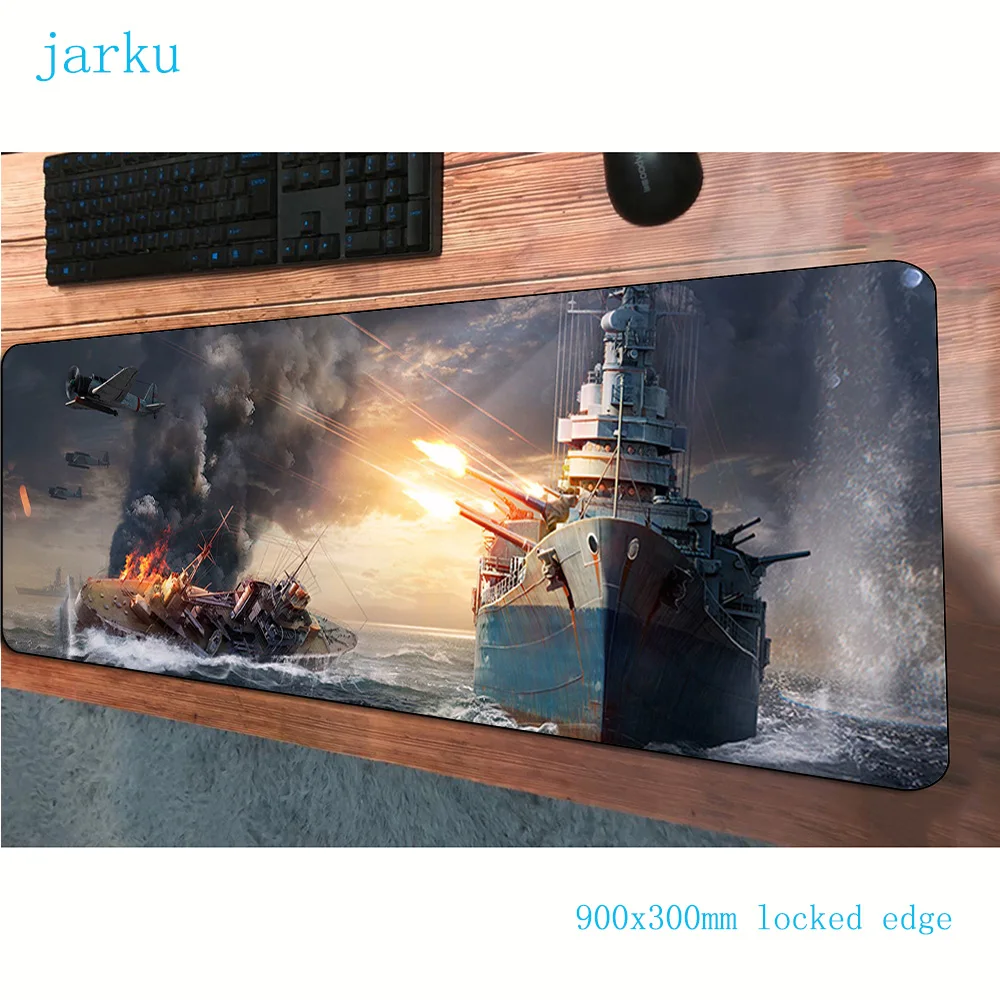 Игровой коврик для мыши world of warship 900x300 мм|Коврики мышей| |