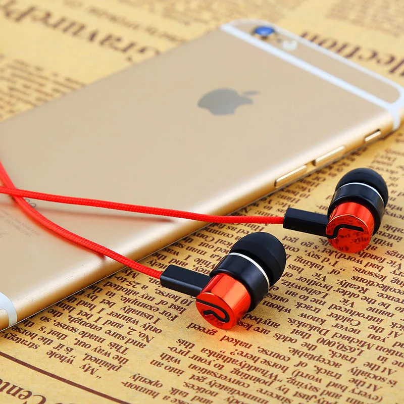 Universal 3.5mm Jack Durable Fiber Cloth Earphone Sport Earbuds Clear Loud Music for Mobile Phone MP3 MP4 PC | Электроника