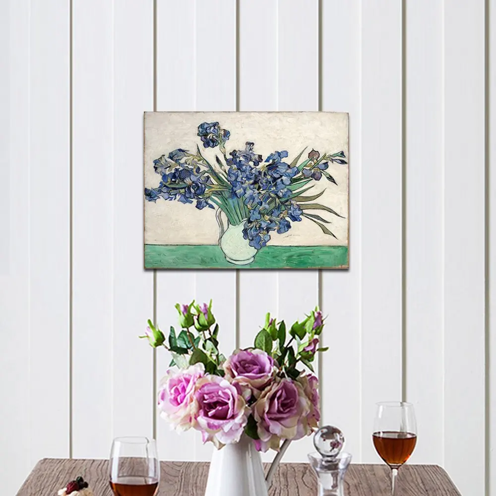 Ручная роспись Ван Гог Знаменитые Картины маслом Воспроизведение цветы