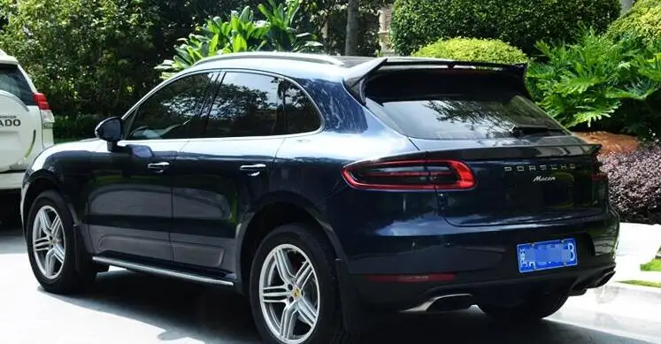 Высокое качество углеродного волокна заднее крыло багажника спойлер для Porsche MACAN
