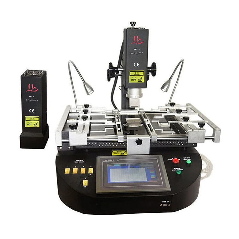 LY OMEGA XD universal bga soldering rework station 3 zones hot air &amp Infrared 5500W | Инструменты