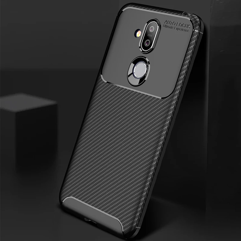 MAKAVO для Nokia 7 2 чехол из углеродного волокна ТПУ Мягкий Силиконовый противоударный