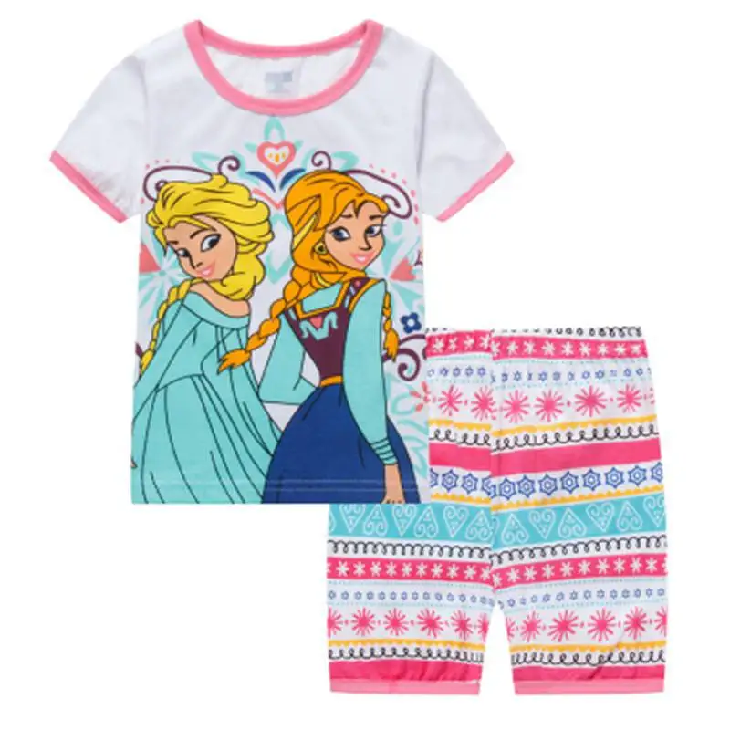 Retail New Cosy Kids Pijamas Set Summer Girls Pajamas Pyjamas Children Cartoon Sophia Baby Girl Sets | Детская одежда и обувь