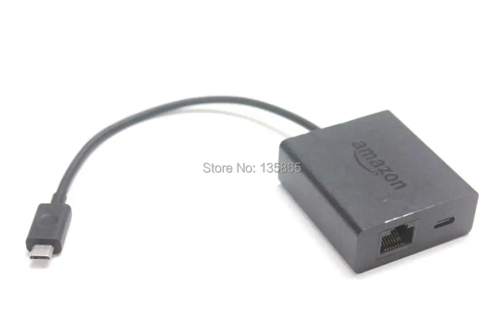 Adaptador Ethernet para Dispositivos Amazon Fire tv Conector Lan Original Fire tv Stick