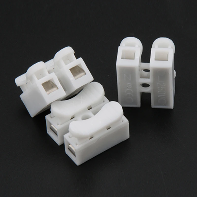 100 шт. магнитные обжимные клеммы для светодиодной ленты|Терминалы| |