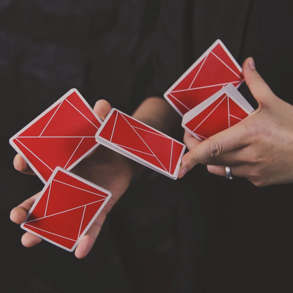 1 колода Гибкая Cardistry игральные карты вентиляторы магический трюк реквизит