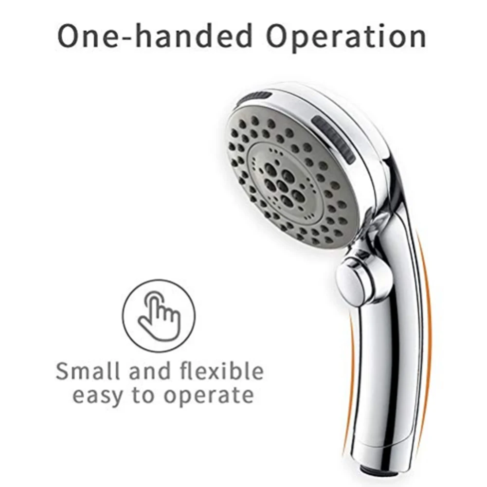 Хромированная нажмите кнопку Ванная комната Нажмите urized ABS экономичная насадка