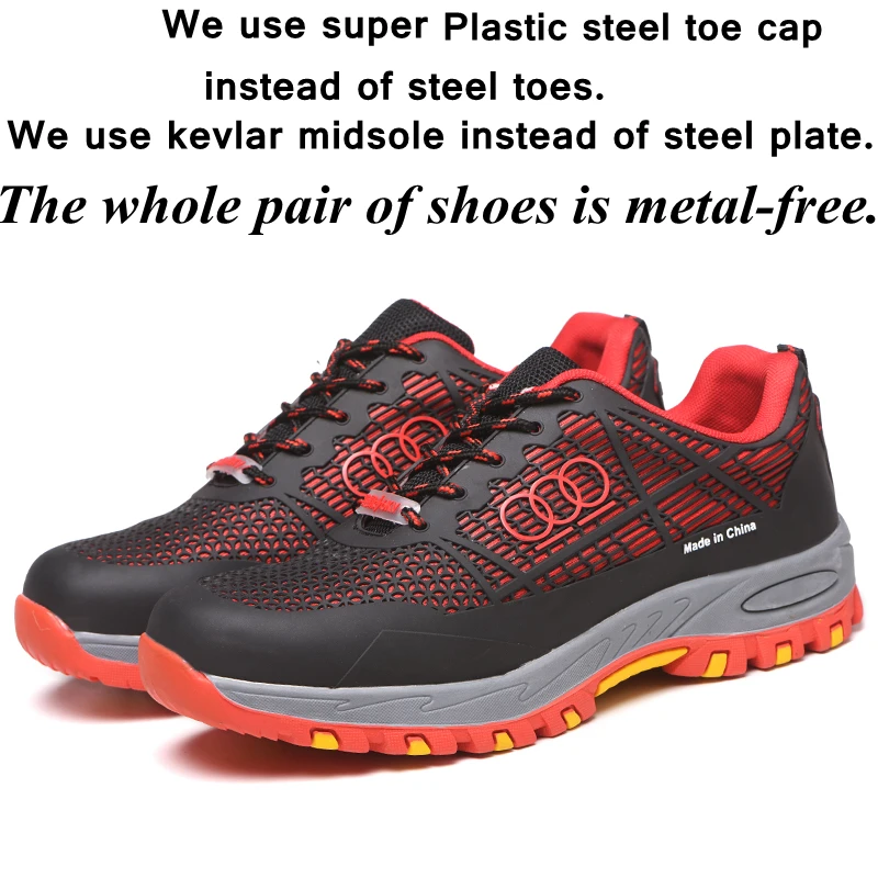 Для мужчин и женская защитная обувь дышащие изоляционные туфли Анти размывание