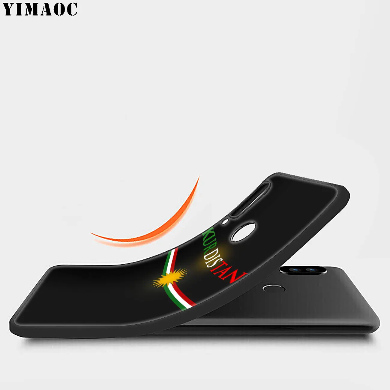 YIMAOC Kurdish Autonomous Region flag Soft Silicone Case for Huawei Honor 20 Pro 8C 8X 8 9 9X 10 Lite 7X 7A | Мобильные телефоны и