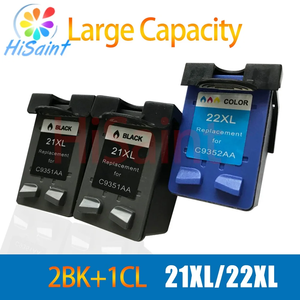 Заправляемый чернильный картридж для hp 21 22 Deskjet 3915 3920 D1320 D1455 F2100 F2280 F4100 F4180 |