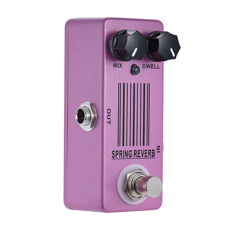 MOSKY MP-51 Spring Reverb Mini Single Guitar Effect Pedal True Bypass Parts & Accessories | Спорт и развлечения