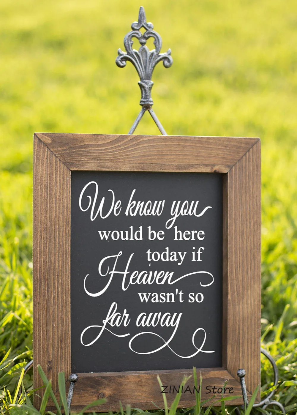 Деревенские свадебные декоративные наклейки Love is in Heaven Свадебный Знак для доски