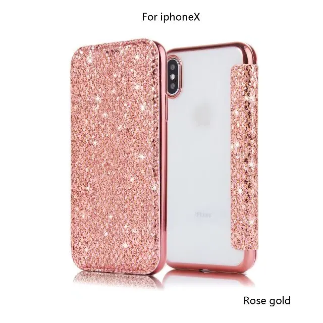 Buling Colorful Rough Surface Clear TPU Wallet Flip Skin Cover for Samsung S9 Plus IPhone X 8 7 6 6S 5 5S SE Case | Мобильные