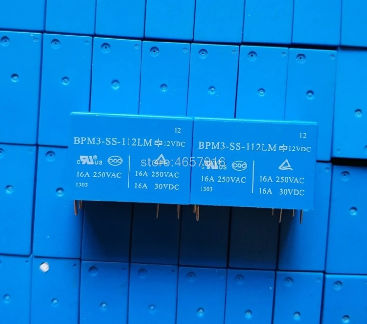 

5pcs/lot Relay BPM3-SS-112LM 14F-1A-6P-12V