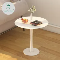 Louis Fashion Coffee Tables Round Office Balcony Bedroom Simple Modern Creative Baking Paint