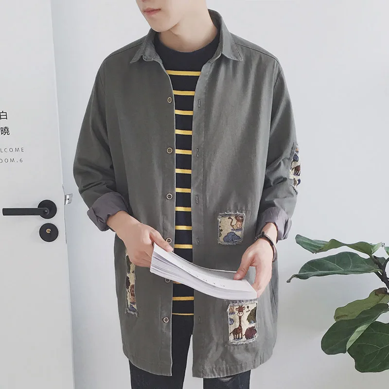 Новое поступление куртки мужская рабочая одежда Мягкие Рубашки брендовая модная