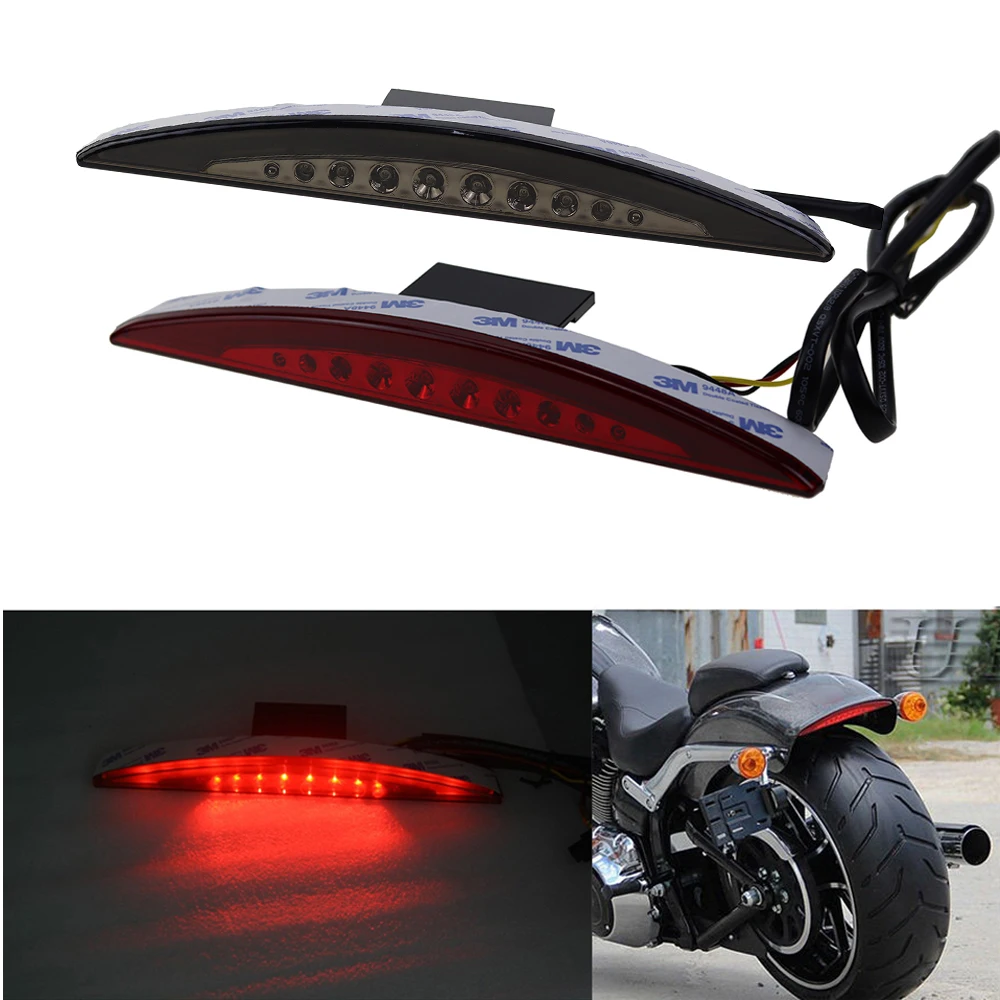 Задний светодиодный крыло наконечник хвостовика светильник для Harley Softail FXSB Breakout 2013 Softail мотоциклетные задние тормоза светильник