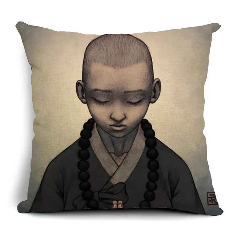 Рекламный чехол для подушки с китайским рисунком тайского гранатового дерева