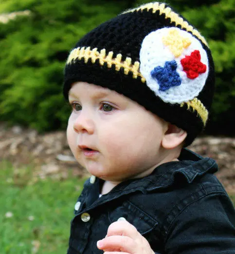 Зима Весна Осень Шлема Младенца Вязания Крючком Девушки Boy Cap Мужская Шапочка