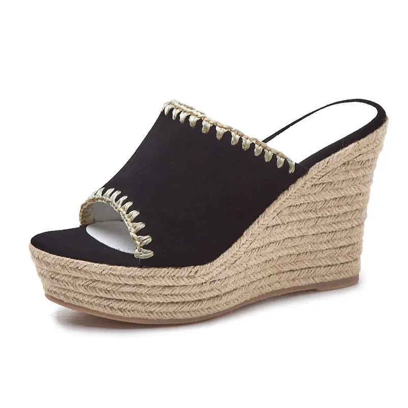 FEDONAS/Новинка сезон лето винтажная повседневная обувь на очень высоком каблуке и