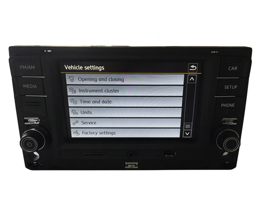 Гольф 7 MIB MQB CARPLAY приложение VW GOLF MK7 VII Passat B8 Tiguan L Touran Carplay 6 5 &quotMIB радио 5GD035280B 5GD 035 280