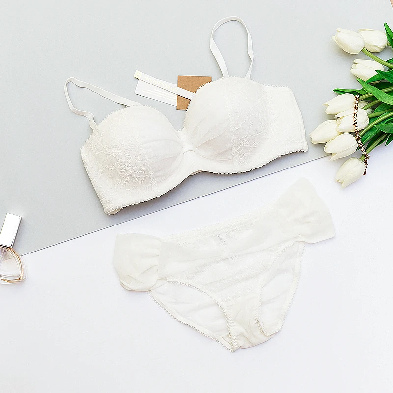 Высококачественный брендовый мягкий комплект нижнего белья пуш ап 70 85 A B C