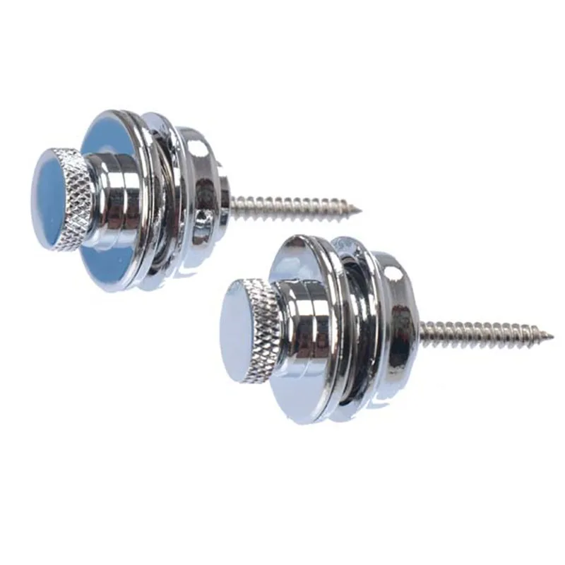 2 шт./лот плоская головка гитарный ремешок замок для электрической гитары Бас